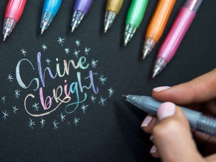 Sarasa Shiny - Set de 9 - Metálicos - ColorSwatch