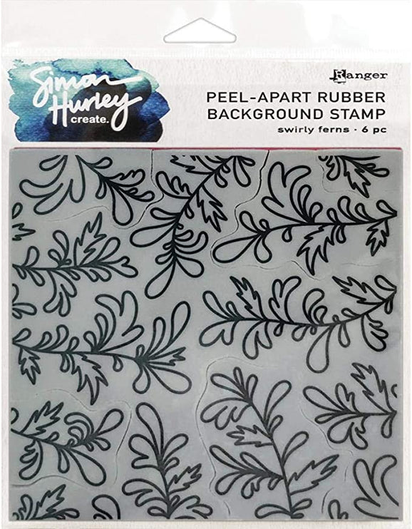 Sello Gigante - Swirly Ferns - ColorSwatch