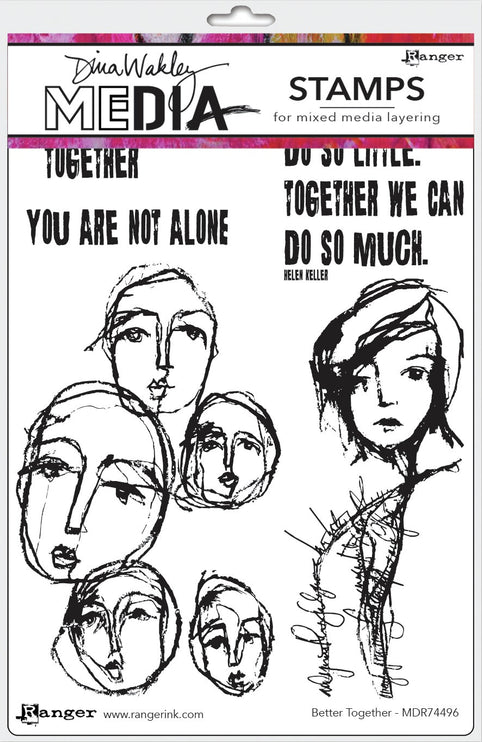 Sellos Dina Media - Better Together - ColorSwatch