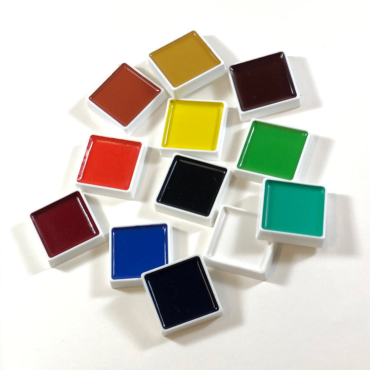 Set de 12 acuarelas - ColorSwatch