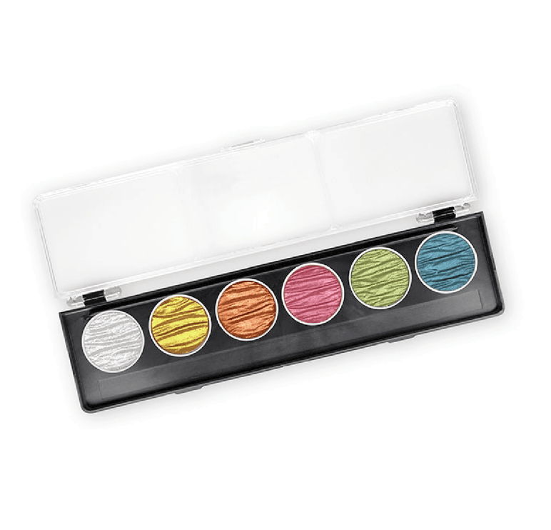 Set de 6 Acuarelas Perladas - Candy - ColorSwatch
