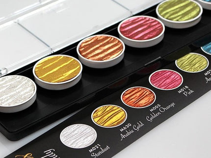 Set de 6 Acuarelas Perladas - Candy - ColorSwatch