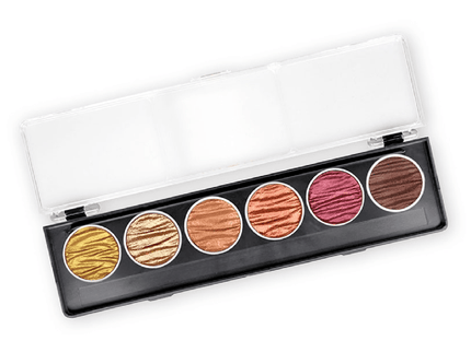 Set de 6 Acuarelas Perladas - Earth - ColorSwatch