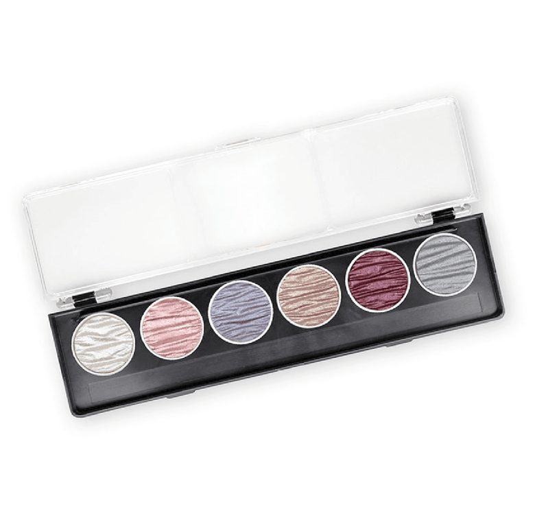 Set de 6 Acuarelas Perladas - Fairytale - ColorSwatch