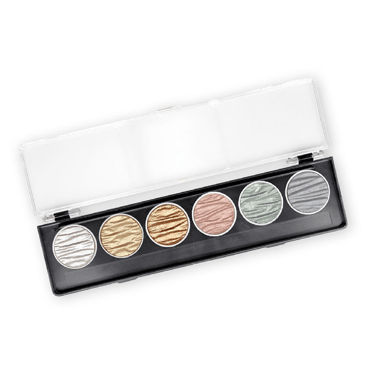 Set de 6 Acuarelas Perladas - Silk - ColorSwatch