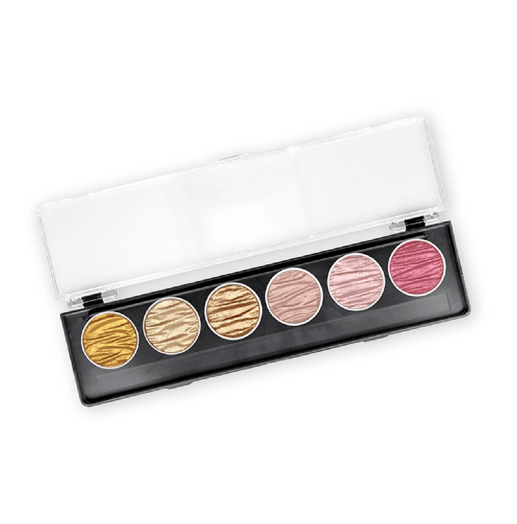 Set de 6 Acuarelas Perladas - Vintage - ColorSwatch