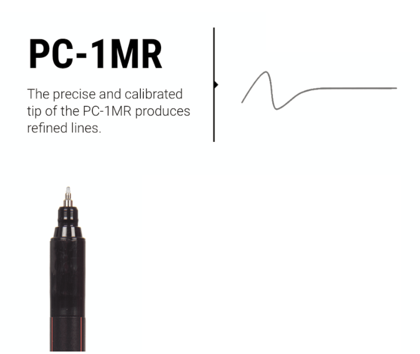 Set de 6 Posca PC - 1MR - Metálicos - ColorSwatch