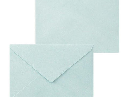 Set de Cartas y Sobres - Flores Azul - ColorSwatch