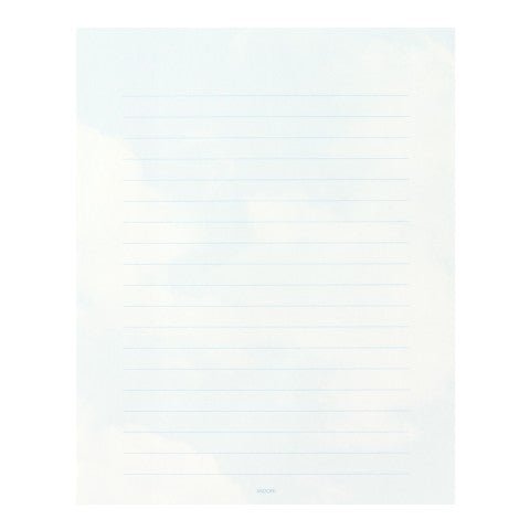 Set de Cartas y Sobres + Stickers - Cielo - ColorSwatch