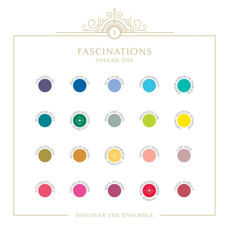 Set de Tinta - The Box of Fascinations - Vol. 1 - ColorSwatch