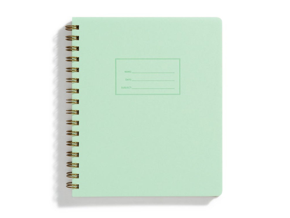 Shorthand Notebook - Mint - En Blanco - ColorSwatch