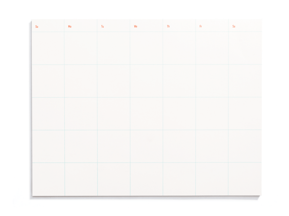 Shorthand Notepad - Calendario - ColorSwatch
