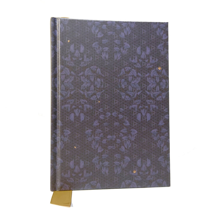 Sketchbook A5 - Enveloped in Rattan - Midnight - ColorSwatch