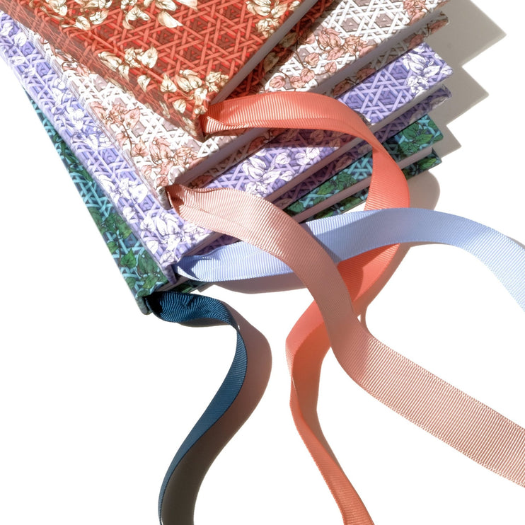 Sketchbook A5 - Enveloped in Rattan - Pink - ColorSwatch