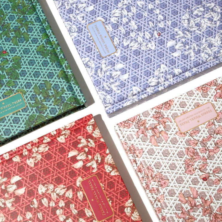 Sketchbook A5 - Enveloped in Rattan - Violet Blue - ColorSwatch