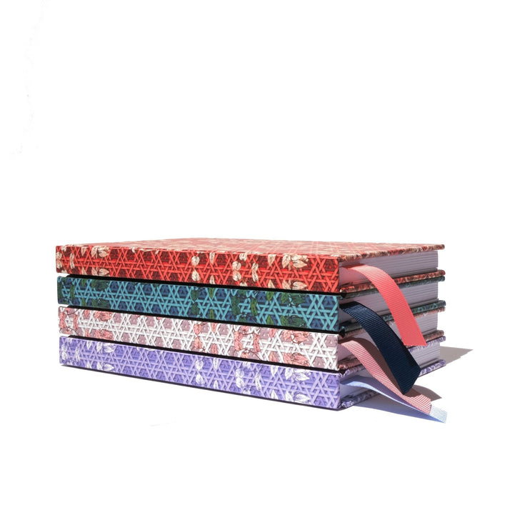 Sketchbook A5 - Enveloped in Rattan - Violet Blue - ColorSwatch