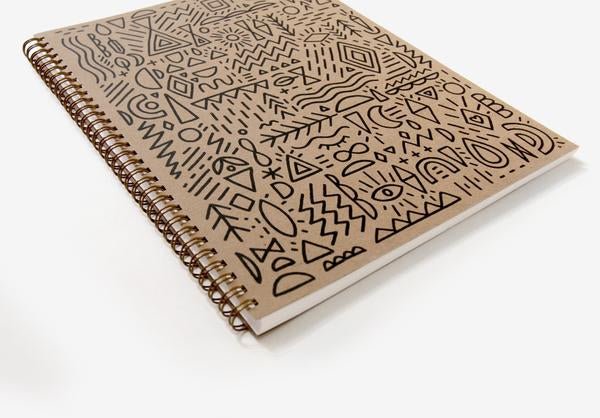 Sketchbook - Energy Pattern - Black - ColorSwatch