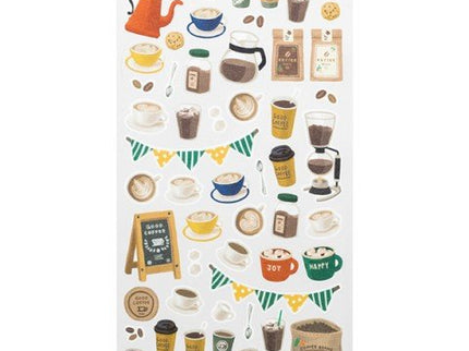 Sticker Marché - Café - ColorSwatch
