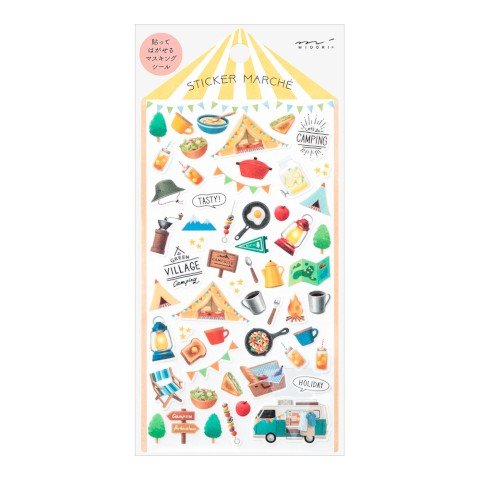 Sticker Marché - Campamento - ColorSwatch