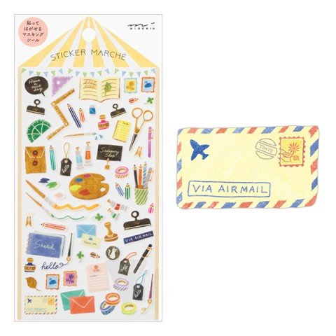 Sticker Marché - Stationery & Arts - ColorSwatch
