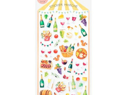 Sticker Marché - Vino - ColorSwatch