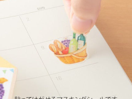 Sticker Marché - Vino - ColorSwatch