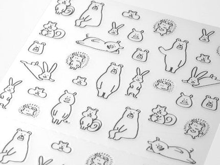 Stickers - Animales del Bosque - ColorSwatch