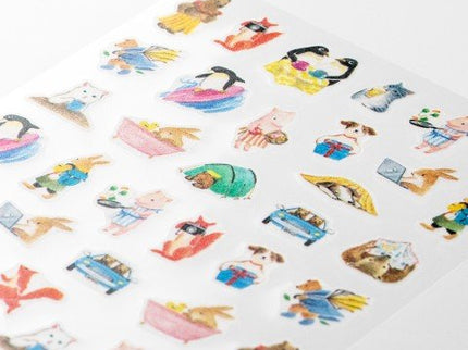 Stickers - Escenas de Animales - ColorSwatch