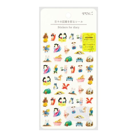 Stickers - Escenas de Animales - ColorSwatch