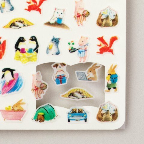 Stickers - Escenas de Animales - ColorSwatch