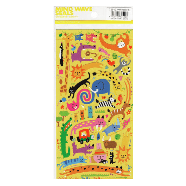 Stickers - Yuru Safari - ColorSwatch