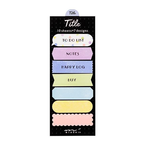 Stickies - Title - Colores - ColorSwatch