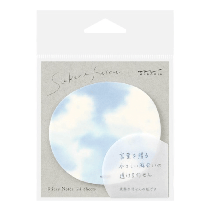 Sticky Notes Transparentes - Cielo - ColorSwatch