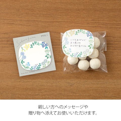 Sticky Notes Transparentes - Flores Silvestres - ColorSwatch