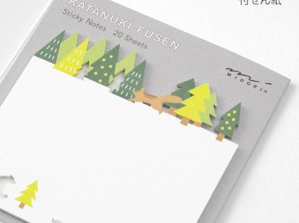 Sticky Notes Troqueladas - Bosque - ColorSwatch