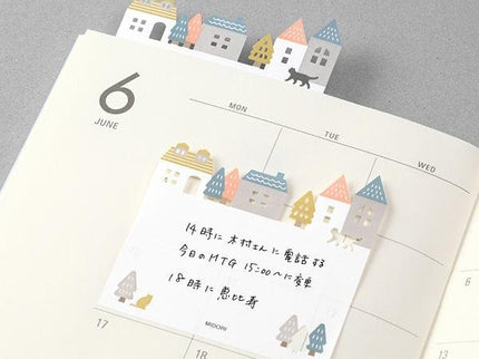 Sticky Notes Troqueladas - Casas - ColorSwatch
