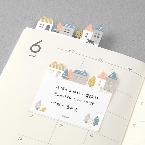 Sticky Notes Troqueladas - Casas - ColorSwatch
