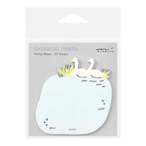 Sticky Notes Troqueladas - Cisnes - ColorSwatch
