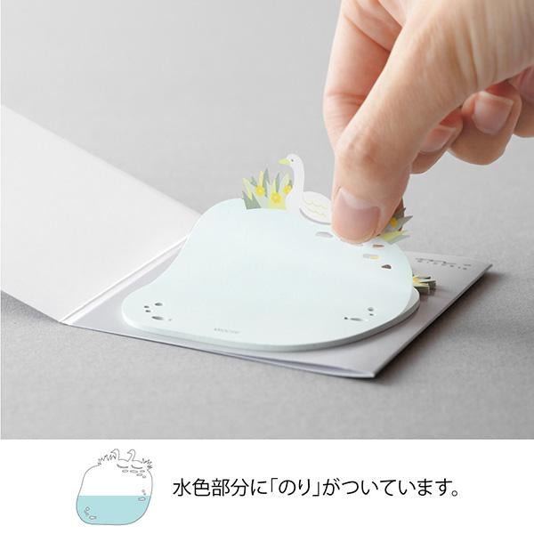 Sticky Notes Troqueladas - Cisnes - ColorSwatch