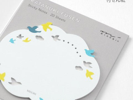 Sticky Notes Troqueladas - Nube con Pájaros - ColorSwatch