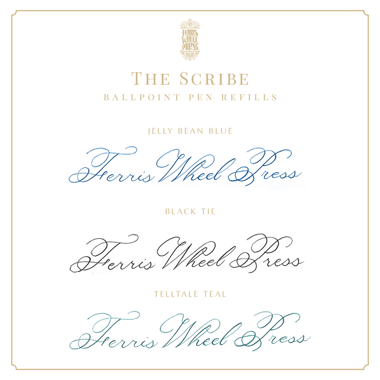 The Scribe - Repuesto de Tinta - Telltale Teal - ColorSwatch