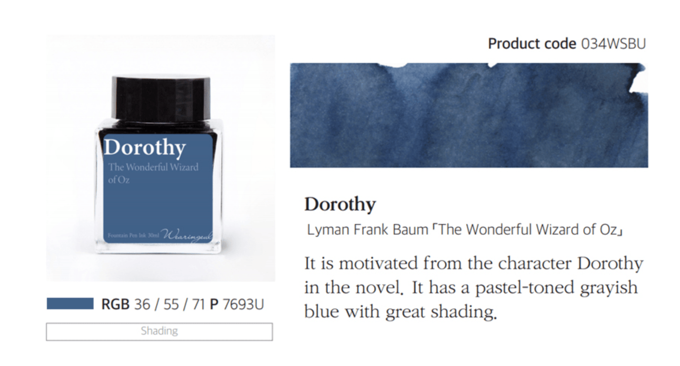 Tinta 30mL - Dorothy - ColorSwatch