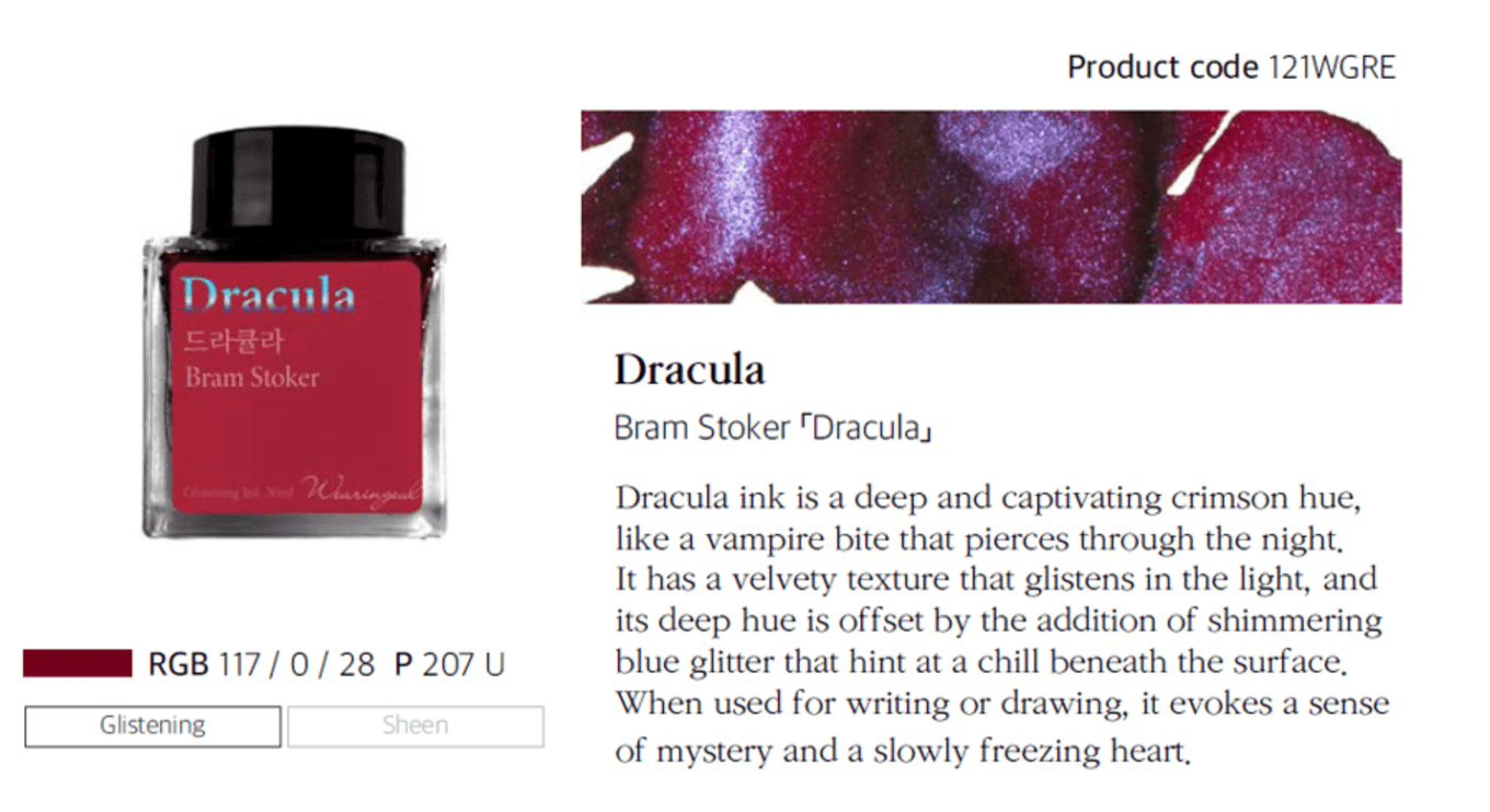 Tinta 30mL - Dracula - ColorSwatch