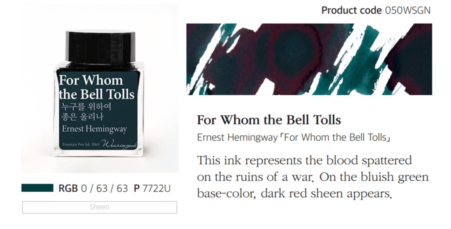 Tinta 30mL - For Whom the Bell Tolls - ColorSwatch