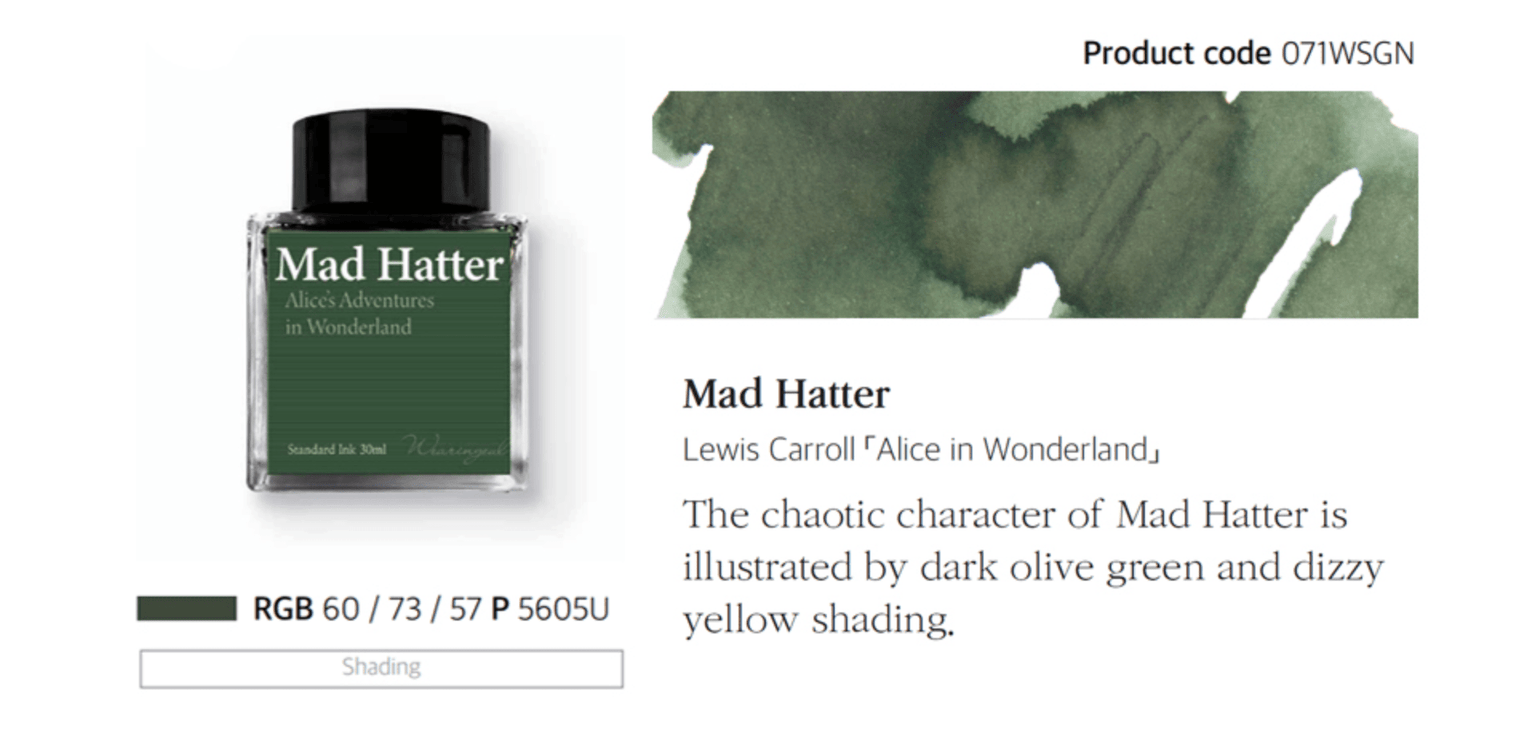 Tinta 30mL - Mad Hatter - ColorSwatch