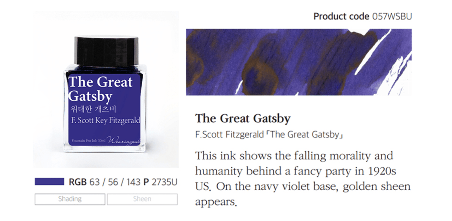 Tinta 30mL - The Great Gatsby - ColorSwatch