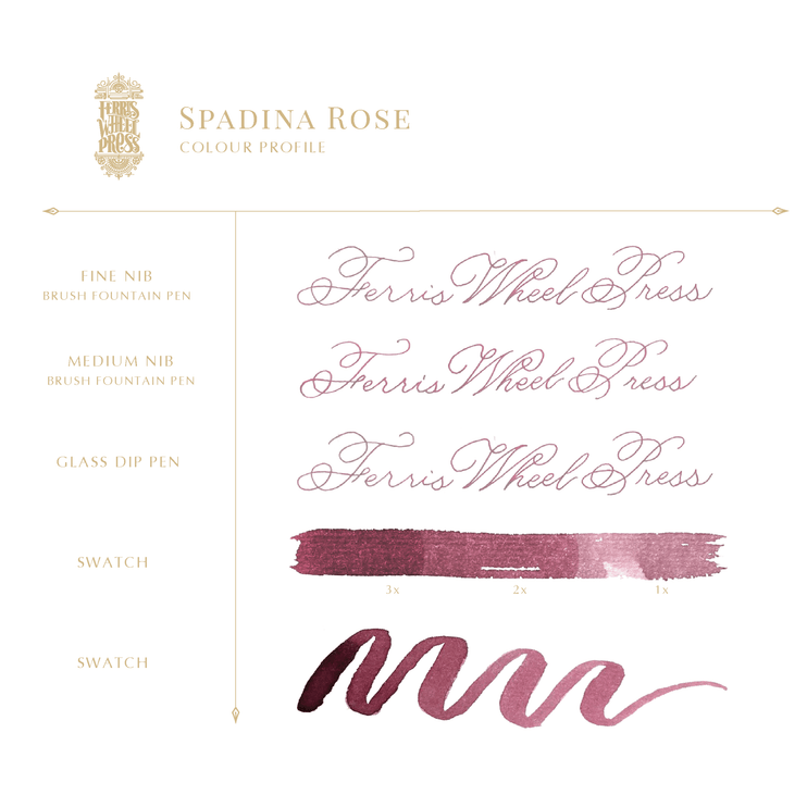 Tinta 38mL - Spadina Rose - ColorSwatch