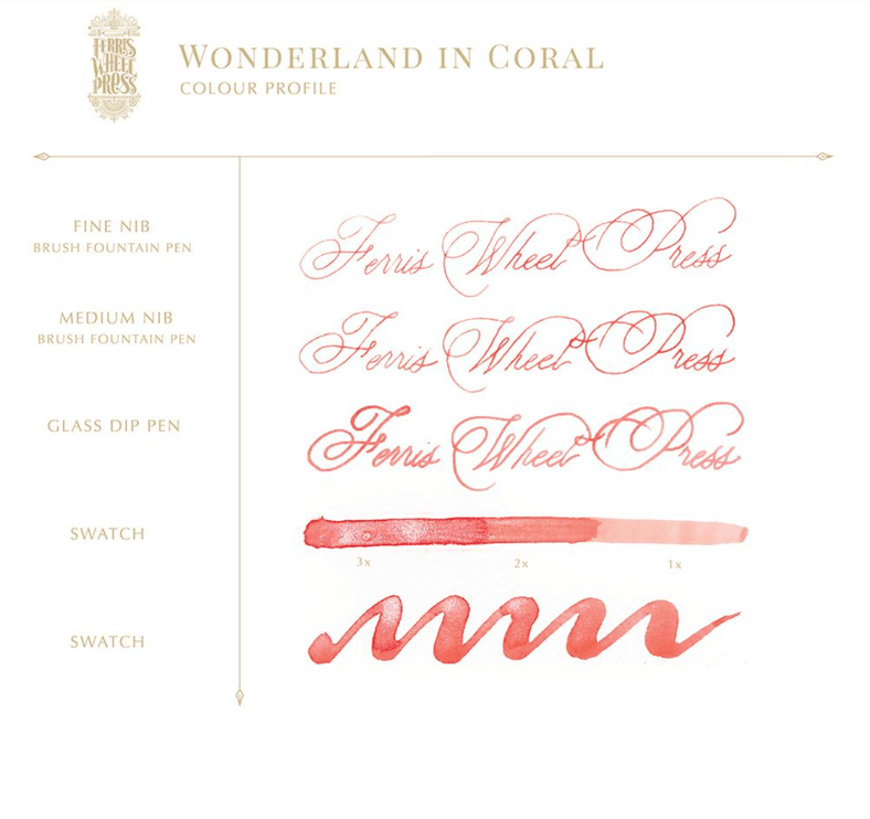 Tinta 38mL - Wonderland in Coral - ColorSwatch