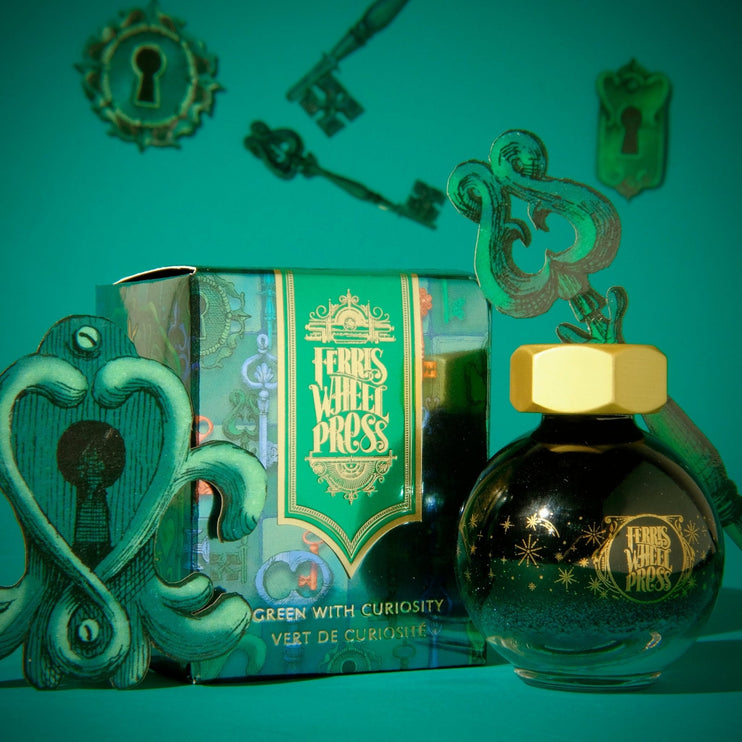Tinta Ferritales de 20mL - Green With Curiosity - ColorSwatch
