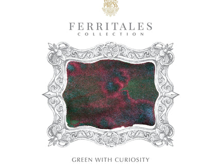 Tinta Ferritales de 20mL - Green With Curiosity - ColorSwatch